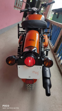 Orange Black Royal Enfield Classic 350 2021