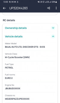 Bajaj Discover 100 DTS-Si