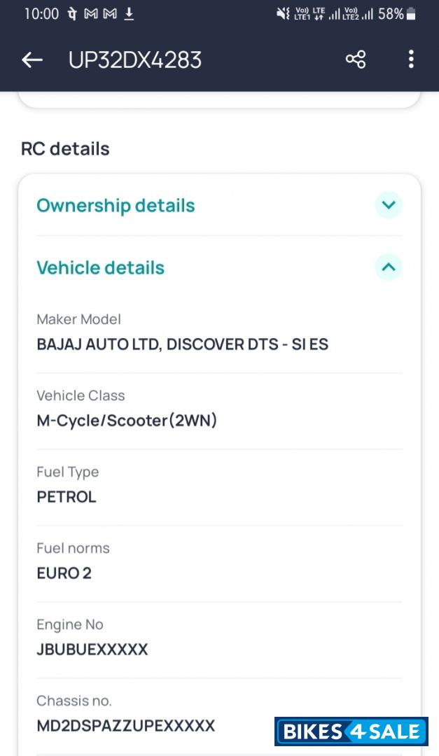 Bajaj Discover 100 DTS-Si