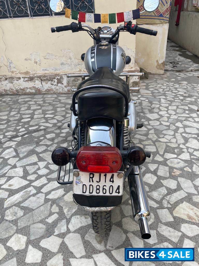 Silver Royal Enfield Bullet Electra Twinspark Silver Royal Enfield Bullet Electra Twinspark