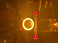 Silver Royal Enfield Bullet Electra Twinspark