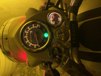 Silver Royal Enfield Bullet Electra Twinspark