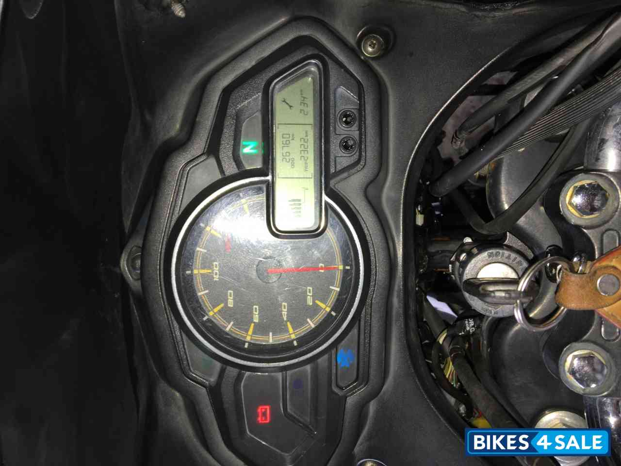 Black Bajaj Discover 150 F