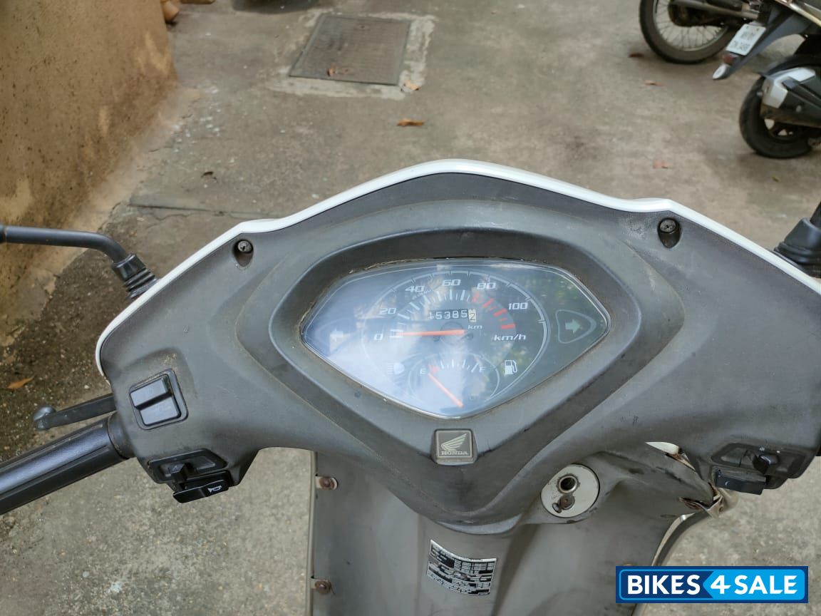 White Honda Activa White Honda Activa