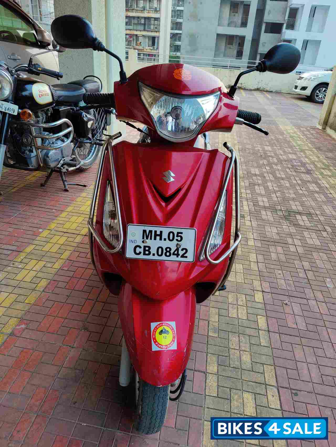 Red Black Suzuki Swish