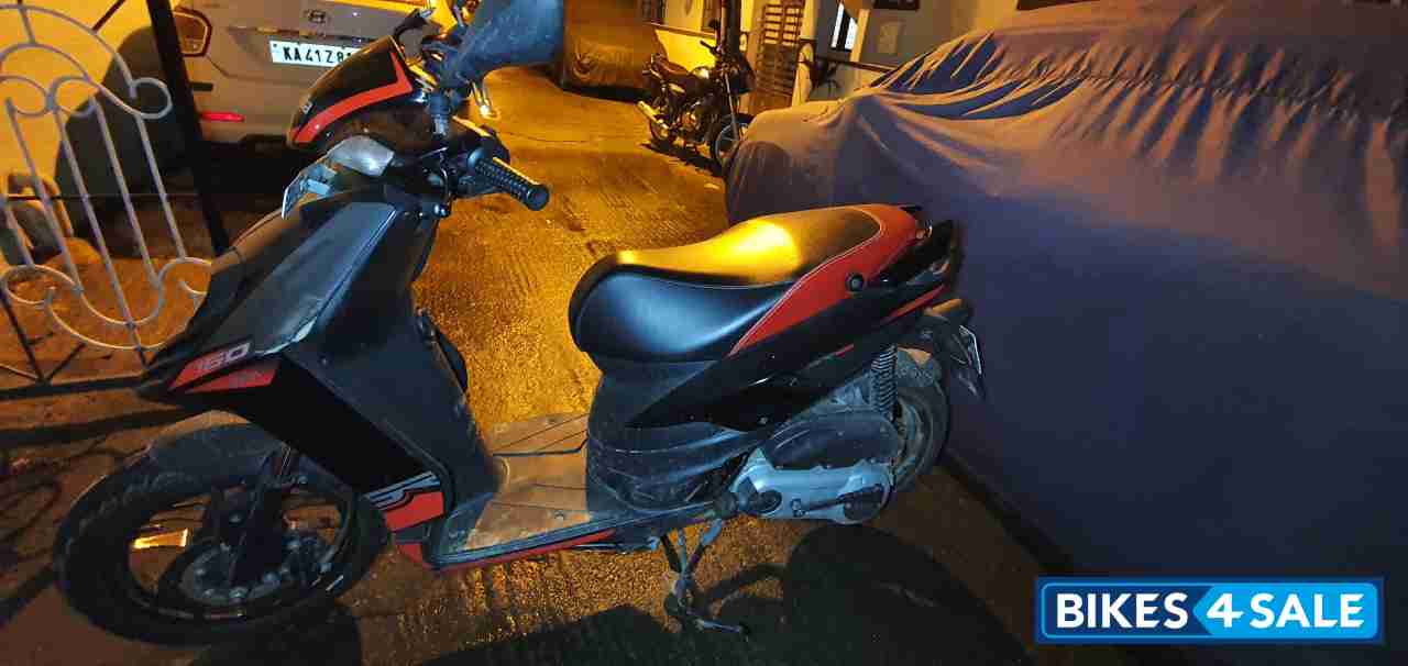 Black And Red Aprilia SR 150