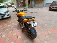 Mustard Yellow Bajaj Pulsar 200 NS