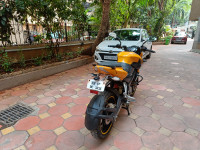 Mustard Yellow Bajaj Pulsar 200 NS