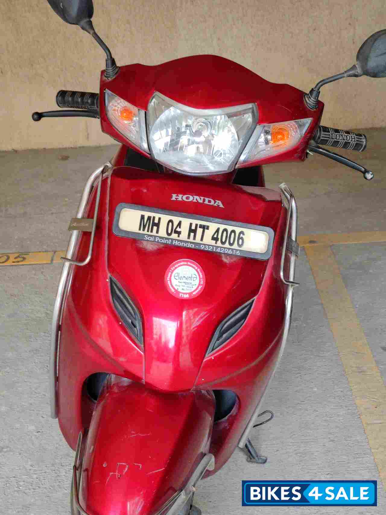 Red Honda Activa 3G