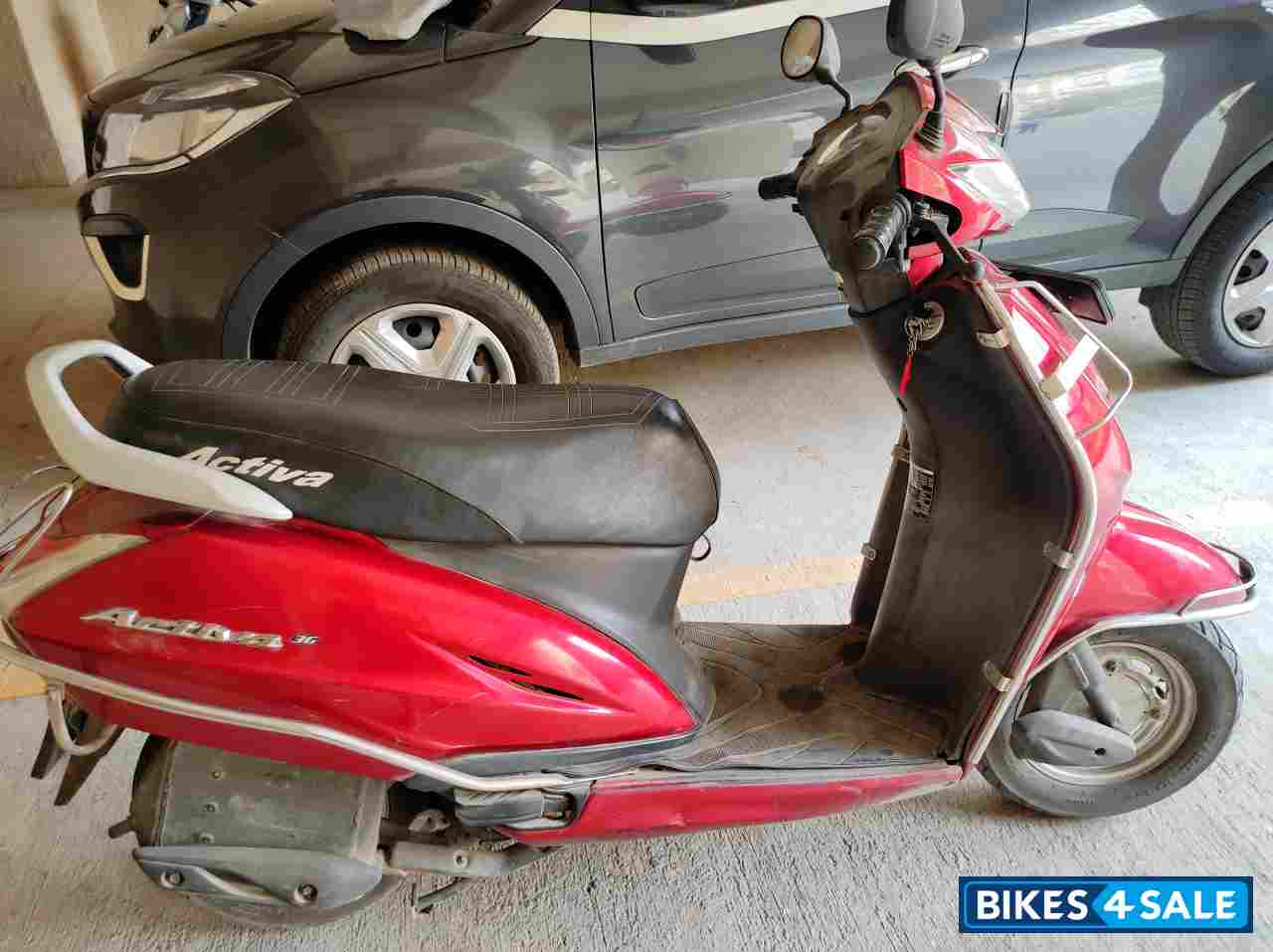 Red Honda Activa 3G