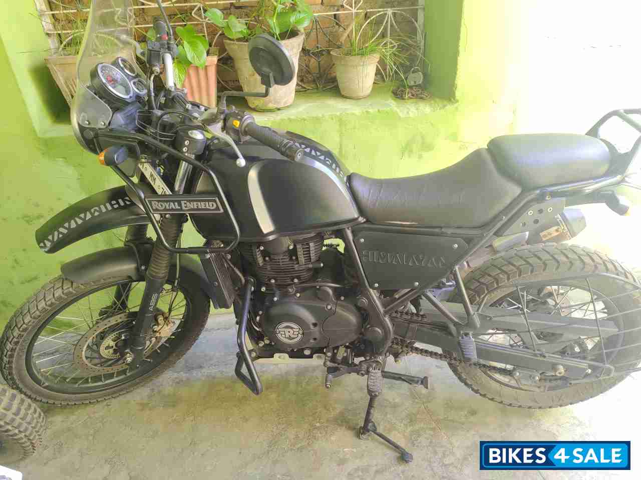Black Royal Enfield Himalayan