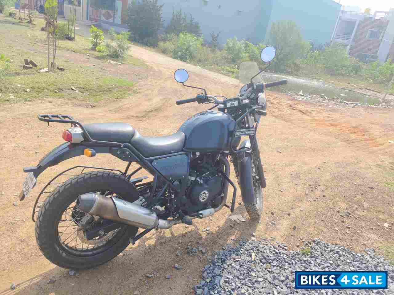 Black Royal Enfield Himalayan