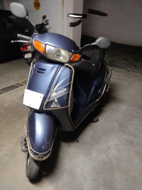 Metallic Blue Honda Activa