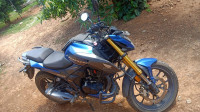 Blue Honda Hornet 2.0
