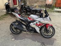 Red White Yamaha YZF R15 V2
