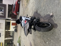 Red White Yamaha YZF R15 V2