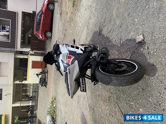 Red White Yamaha YZF R15 V2