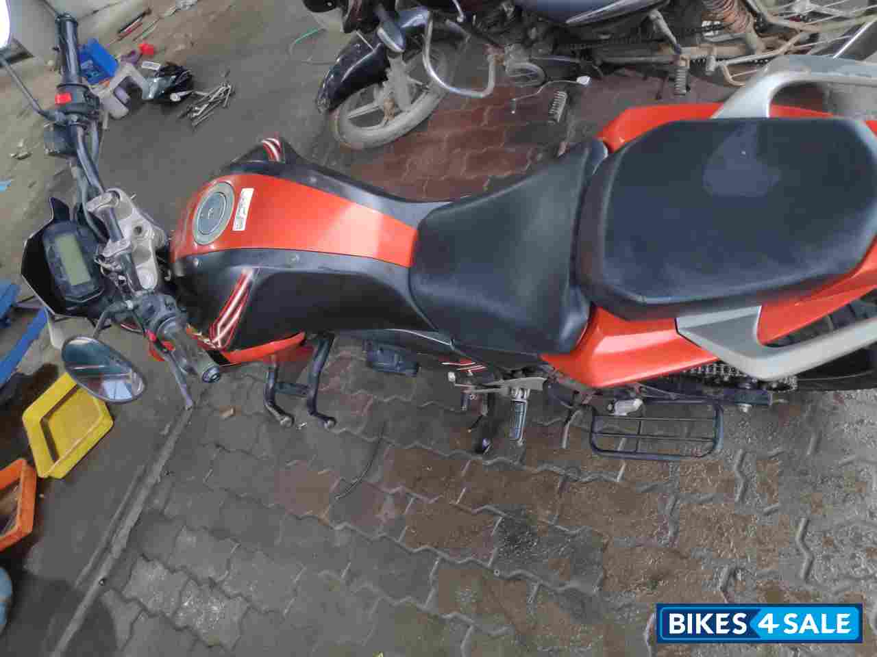 Molten Orange Yamaha FZ-S FI V2