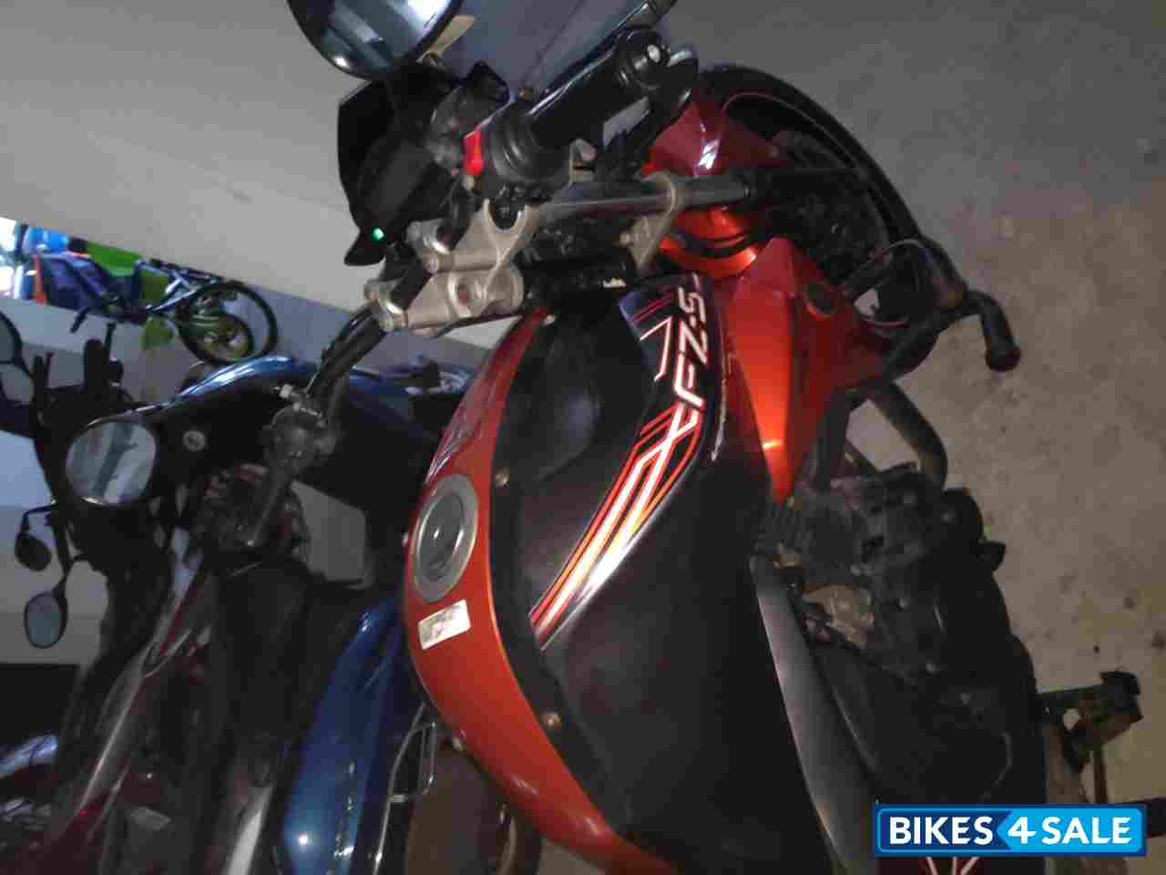 Molten Orange Yamaha FZ-S FI V2