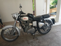Silver Royal Enfield Classic 350
