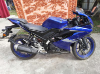 Racing Blue Yamaha YZF R15 V3 BS6