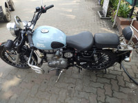 Black/blue Royal Enfield Bullet Standard 350
