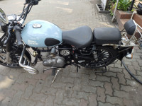 Black/blue Royal Enfield Bullet Standard 350