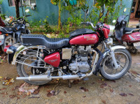 Red Royal Enfield Bullet Electra