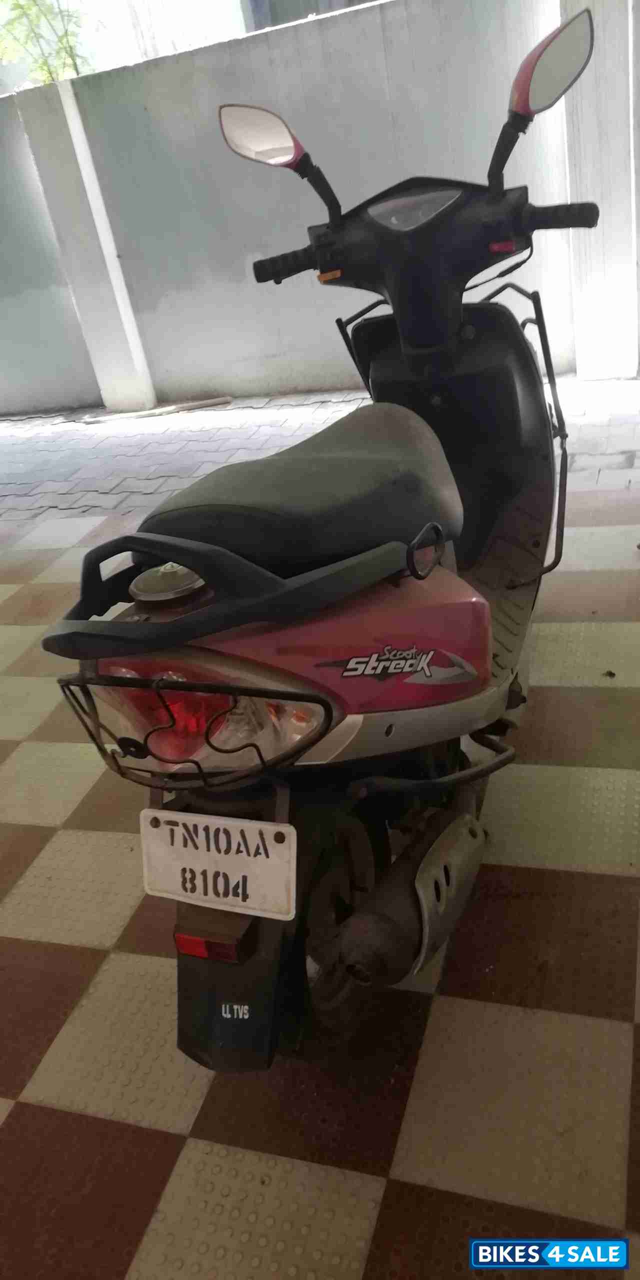 Pink TVS Scooty Streak