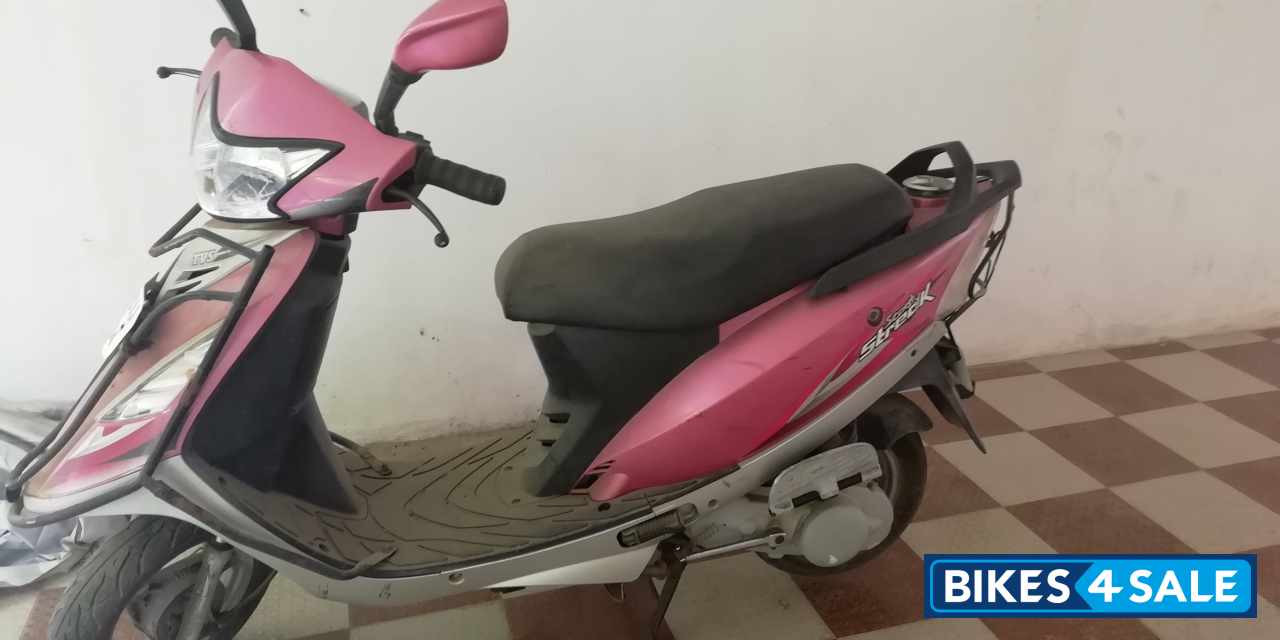 Pink TVS Scooty Streak