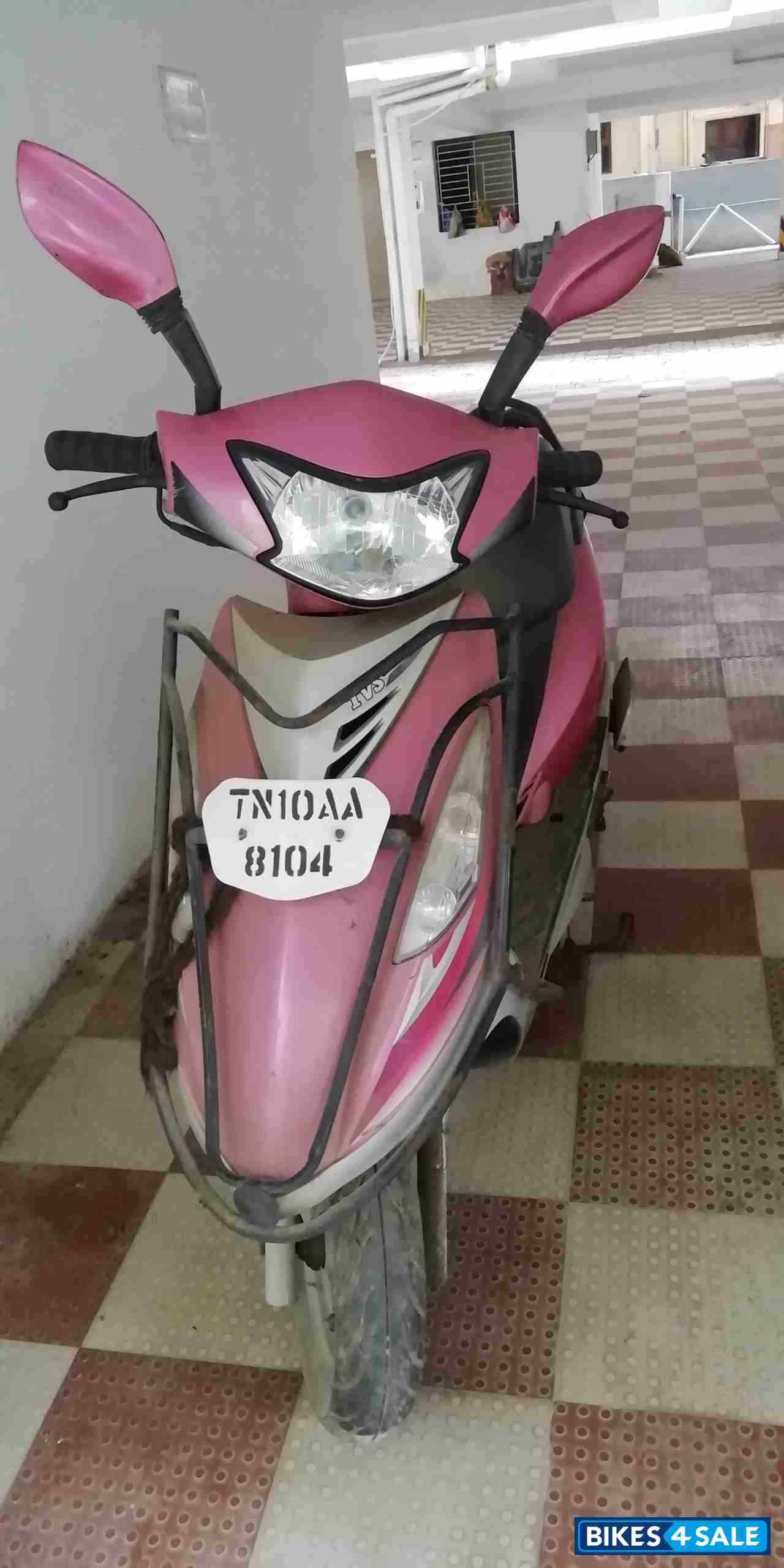 Pink TVS Scooty Streak
