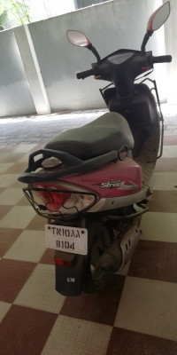 Pink TVS Scooty Streak