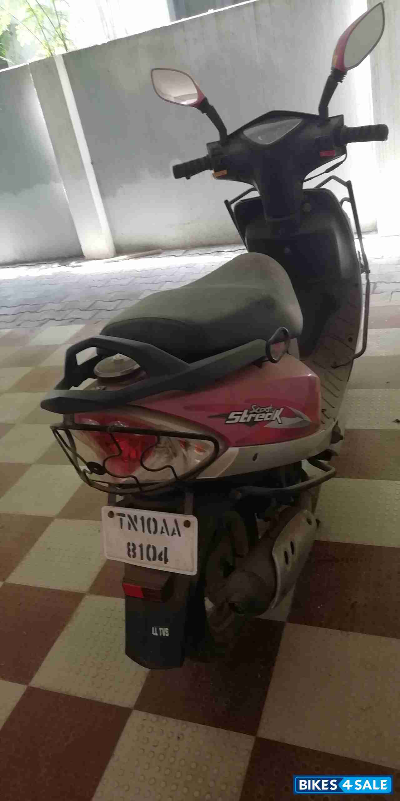 Pink TVS Scooty Streak