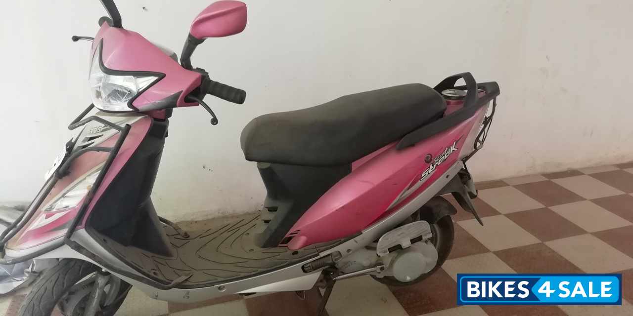 Pink TVS Scooty Streak
