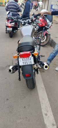 Silver Royal Enfield Interceptor 650 Twin