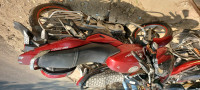 Red Bajaj Pulsar 150 DTSi