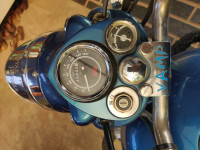 Blue Royal Enfield Bullet Electra