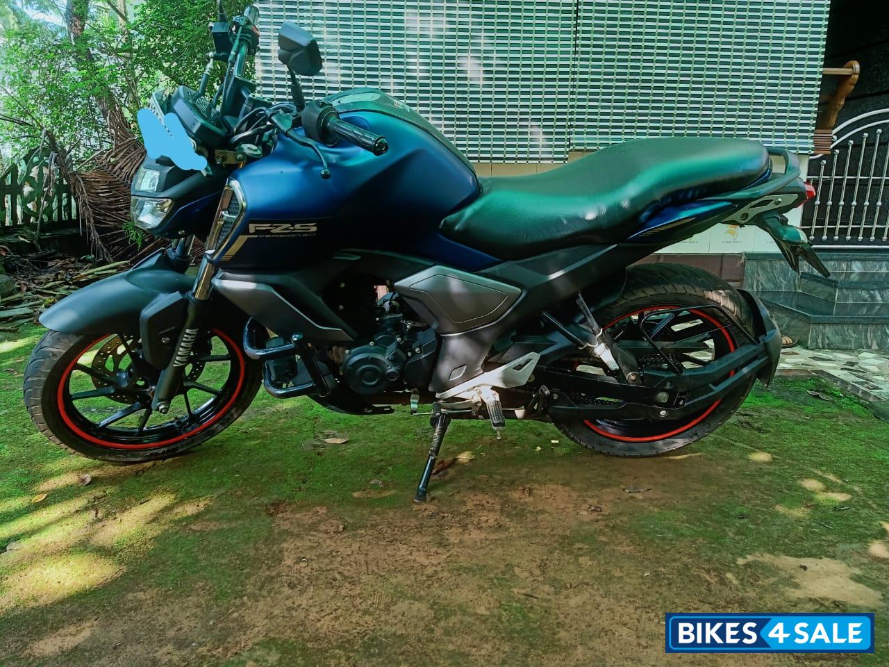 Mat Blue Yamaha FZ-S FI V3