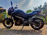 Blue Bajaj Dominar 400 Disc