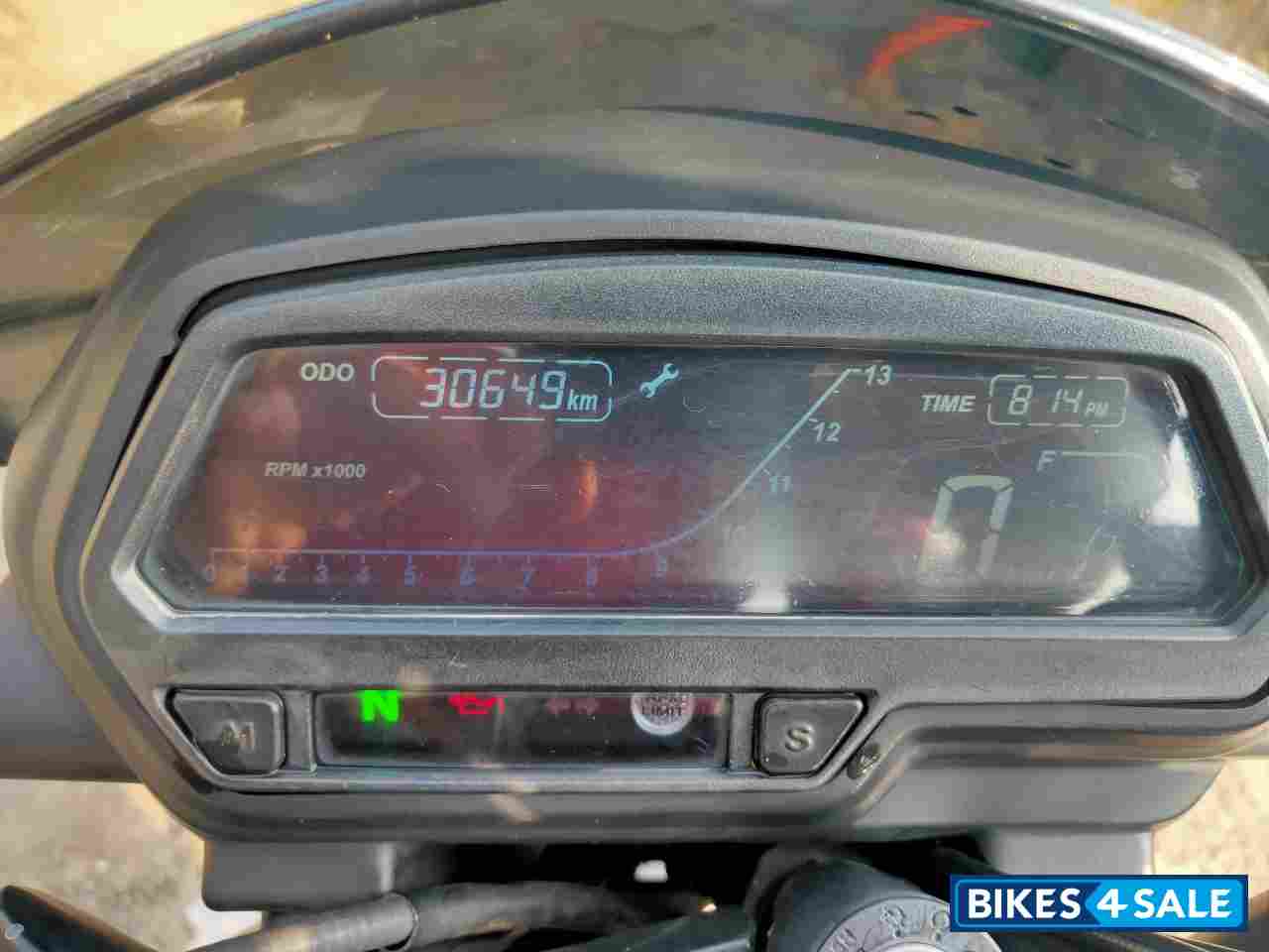 Blue Bajaj Dominar 400 Disc