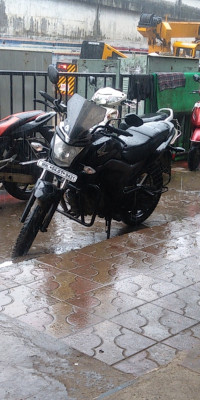 Black Honda CB Trigger