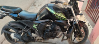 Green And Black Yamaha FZ-S FI V2