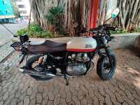 Baker White Royal Enfield Interceptor 650 Twin