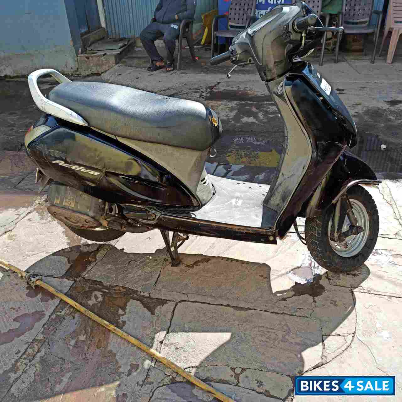 Black Honda Activa