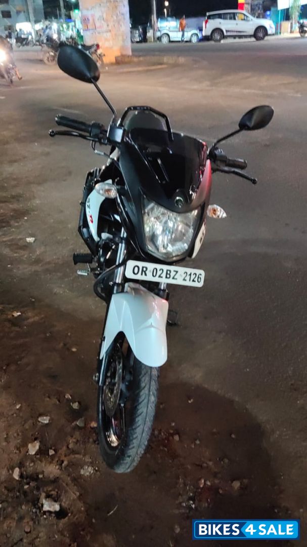 Black Silver Yamaha SZ-R