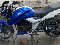 Blue TVS Apache RTR 160 4V