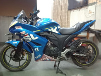 Blue Suzuki Gixxer SF Moto GP
