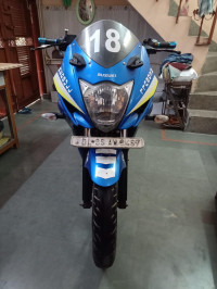 Blue Suzuki Gixxer SF Moto GP