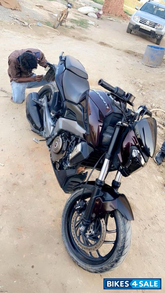 Twilight Plum Bajaj Dominar 400