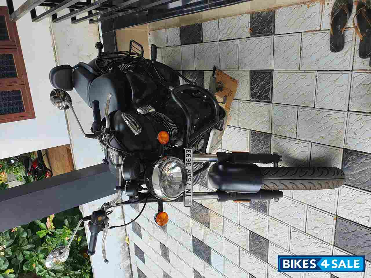 Black Matte Finish Royal Enfield Meteor 350 Stellar